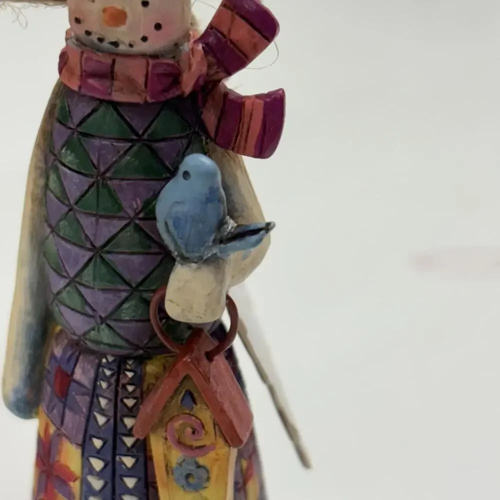 Bundle of 4 Jim Shore ornaments and figurine